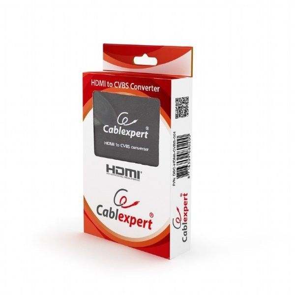Адаптер Cablexpert DSC-HDMI-CVBS-001 з HDMI на RCA (Тюльпани)