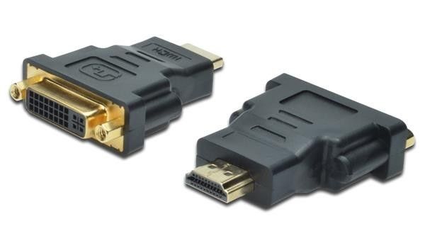 Адаптер Digitus AK-330505-000-S HDMI to DVI-I(24+5), black