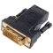 Адаптер EasyTouch DVI 24+1M to HDMI Female gold