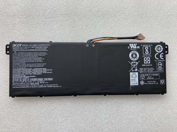 Акумулятор для ноутбука Acer EX2519 15.2V 3220mAh, 48Wh (AC14B8K)