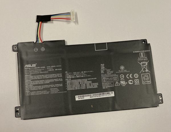 Акумулятор для ноутбука ASUS B31N1912 VivoBook E410MA, E510MA, 11.55V 3550mAh 42Wh