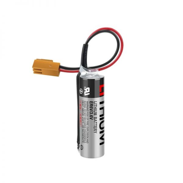 Батарейка Toshiba Lithium ER6V/3.6V 3.6V 2000mAh, коричневий роз'єм (ER6V/3.6V)
