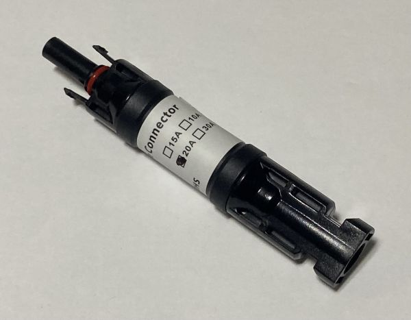 Блокуючий діод SOLAR MC4 20A DC1000V, для сонячних панелей, IP67 (20AMC4DC1000V)