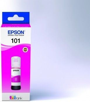Чорнило Epson 101 для L4150/L4160/6160/6160/6170/6190  magenta (C13T03V34A)