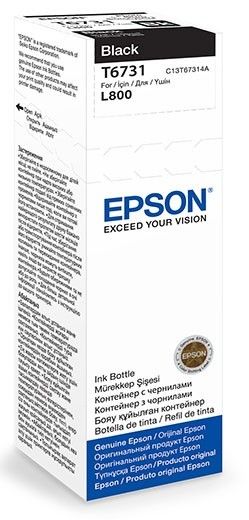 Чорнило Epson 673 для L800/805/810/850/1800 black (C13T67314A)