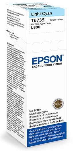 Чорнило Epson 673 для L800/805/810/850/1800 light cyan (C13T67354A)