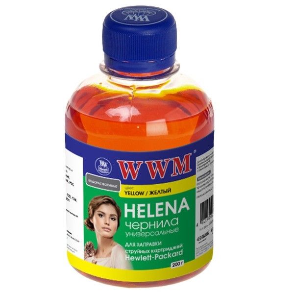 Чорнило WWM HU/Y HP UNIVERSAL HELENA (Yellow) (200 г)