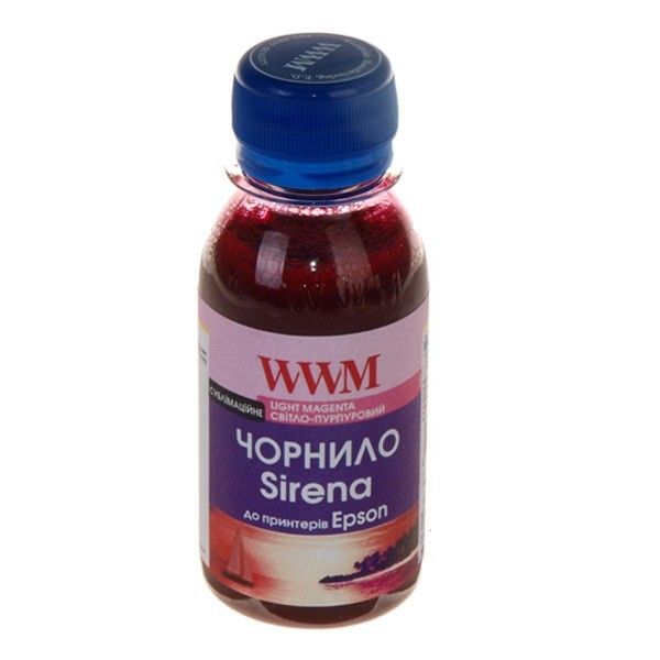 Чорнило WWM SIRENA сублімаційне універсальне, для Epson, 100г Light Magenta (ES01/LM-2)