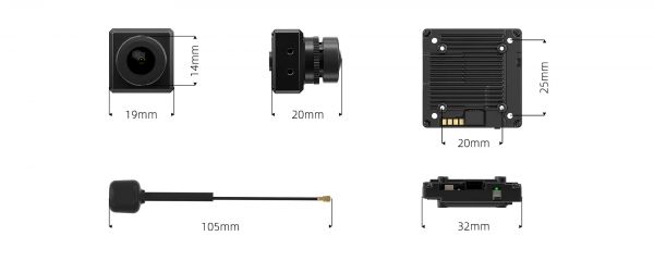 Цифрова відеосистема Walksnail Avatar HD Pro KIT V2 32Gb, з Gyroflow (WN08-3014B)