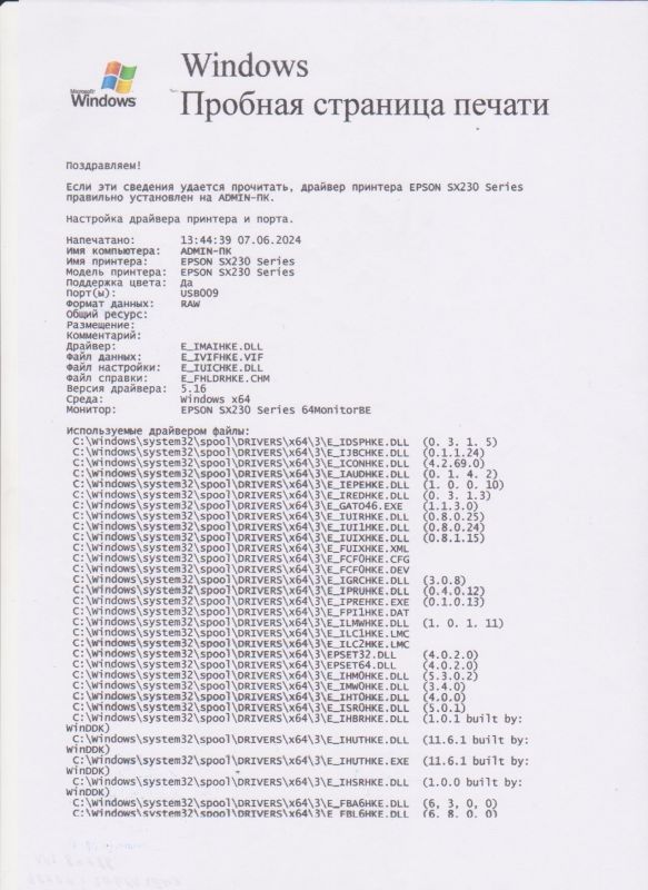 Друкуюча головка Epson F195000 Stylus TX210, CX3900, уцінка (див. фото) (F195000-уцінка)