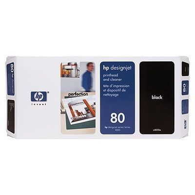 Друкуюча головка HP C4820A No.80 Black  DJ 1050C/1055CM