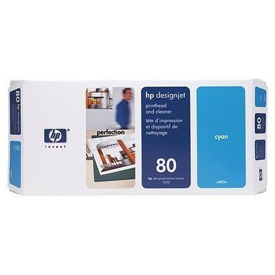 Друкуюча головка HP C4821A No.80 Cyan Printhead and Printhead Cleaner