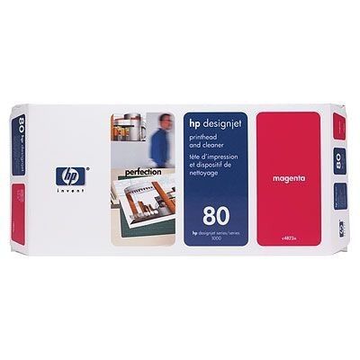 Друкуюча головка HP C4822A No.80 Magenta Printhead and Printhead Cleaner