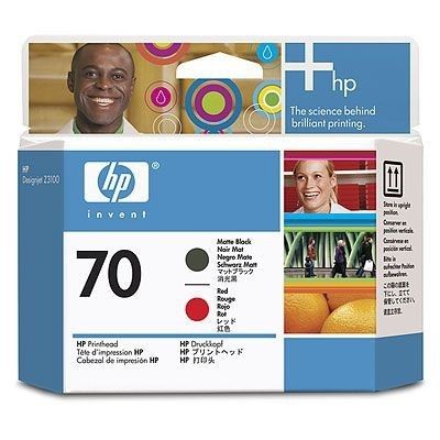Друкуюча головка HP C9409A No.70 Matte Black and Red
