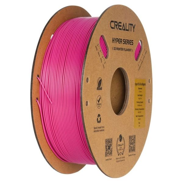 Філамент для 3D-принтера Creality Hyper PLA 1.75mm Viva magenta, 1кг (3301010413)