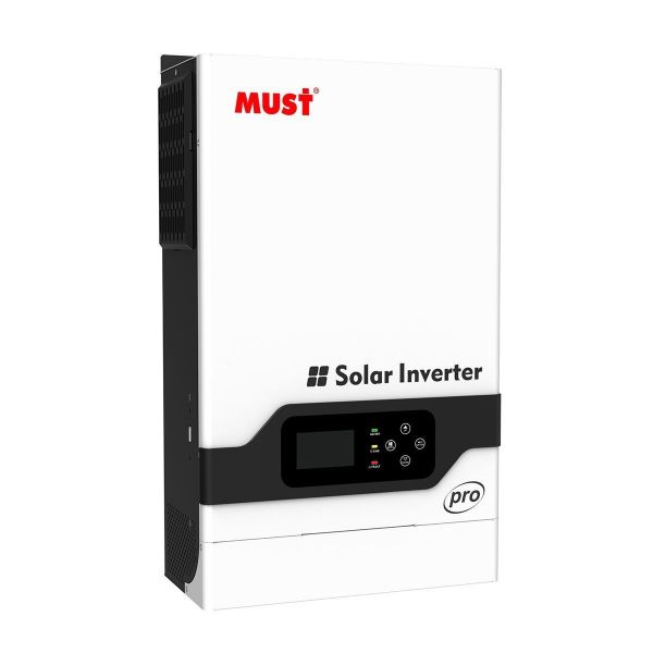 Інвертор гібридний Must PV18-6048 PRO II 6000кВт, 48V, 120A (PV1800-6048-PRO-II)