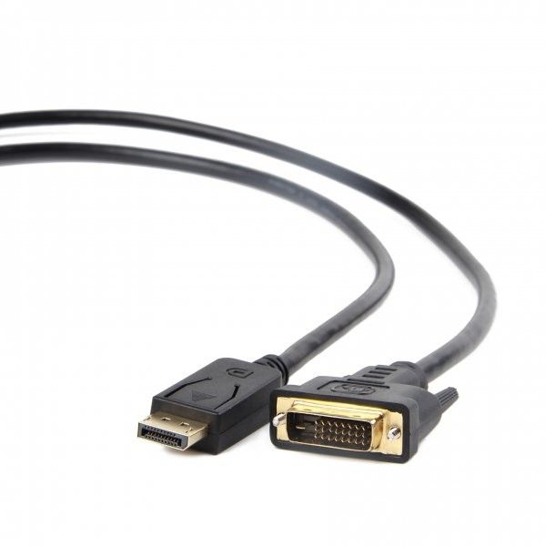 Кабель Cablexpert CC-DPM-DVIM-3M з DisplayPort на DVI, Full HD 60 Гц, 3 м