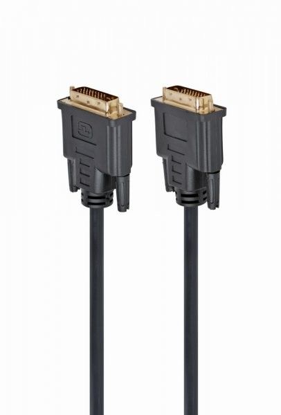 Кабель Cablexpert CC-DVI2-BK-6  DVI, 24/24 (dual link), 1.8 м