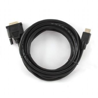 Кабель Cablexpert CC-HDMI-DVI-15 HDMI-DVI, V1.3/19-пин, позолоч, 4,5 м