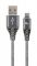 Кабель Cablexpert CC-USB2B-AMCM-2M-WB2 USB 2.0 A-папа/Type-C папа, преміум, 2.1А, 2м