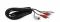Кабель Cablexpert CCA-2R2R-6 2 RCA-2RCA (тюльпан), 1.8 м