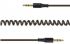 Кабель Cablexpert CCA-405-6 AUX,, спіральний, mini-jack (роз'єм 3.5 мм) Male - Male, 1.8м