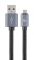 Кабель Cablexpert CCB-mUSB2B-AMBM-6 USB 2.0, A-тато/micro B-тато, 1.8 м, з обплетенням та металевими роз'ємами