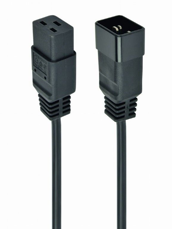 Кабель Cablexpert PC-189-C19 силовой, C19-С20, длина 1.5 м, 3*1,5 мм кв.