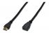 Кабель Digitus AK-330201-050-S HDMI High speed + Ethernet (AM/AF) 5.0m, black