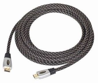 Кабель Gembird CCP-HDMI4-15 пеміум якість, HDMI V.1.4, вилка/вилка, з позолоченими коннекторами, 4.5 м, поліетиленова упак
