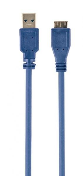 Кабель Gembird CCP-mUSB3-AMBM-6 USB 3.0 A-папа/ Micro B-папа, 1.8 м, гуртова упаковка