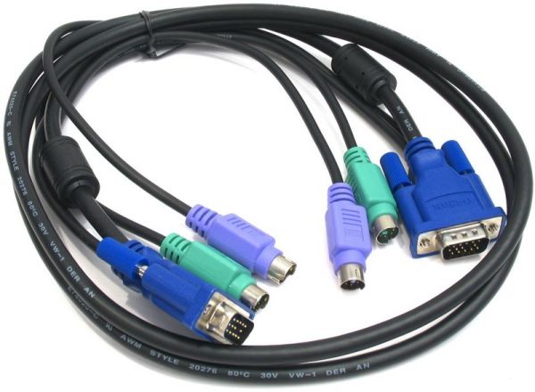 Кабель KVM D-Link DKVM-CB15 для KVM-перемикачів, 1.5м