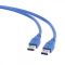 Кабель Maxxter U-AMAM3-0.5m USB3.0 A-папа/А-папа (AM-AM), 0,5 м, преміум