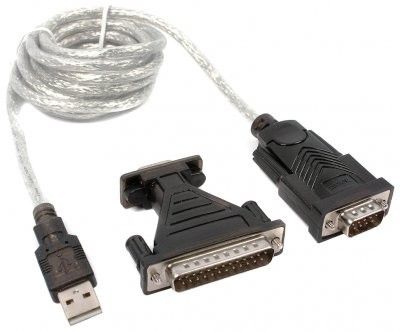 Кабель-перехідник Viewcon VEN09 з USB1.1-COM (9+25pin)