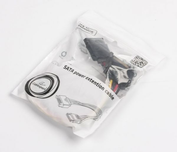 Кабель-подовжувач Cablexpert CC-SATAMF-01 живлення SATA порту, 30см