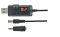 Кабель живлення Cablexpert USB-AM на 5.5 / 3.5 мм, 9/12V, 0.8 м (UB-DC9/12-0.8M)