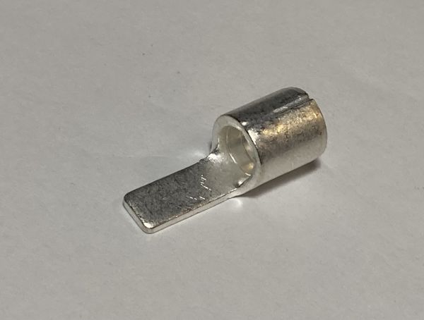 Кабельний наконечник OEM C45-16 під кабель 16мм2, з плоскою голкою 6мм, луджена мідь