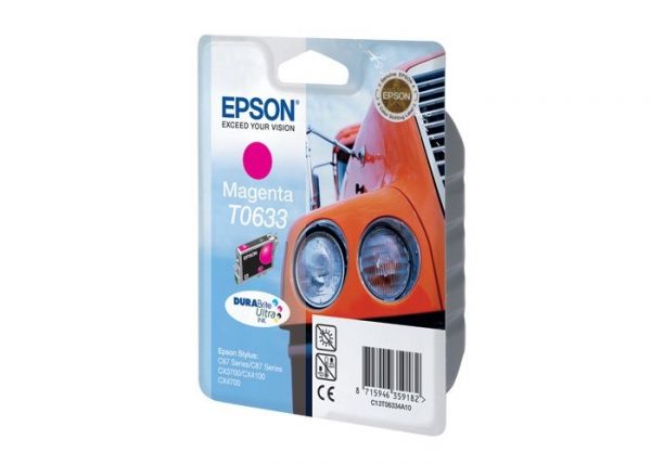 Картридж Epson C13T06334A10 Stylus 67/87/3700 magenta