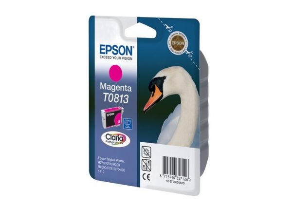 Картридж Epson C13T11134A10 StPhoto R270/ R290/ R390/ RX590/ RX610/ RX690/ 1410 magenta, 11мл