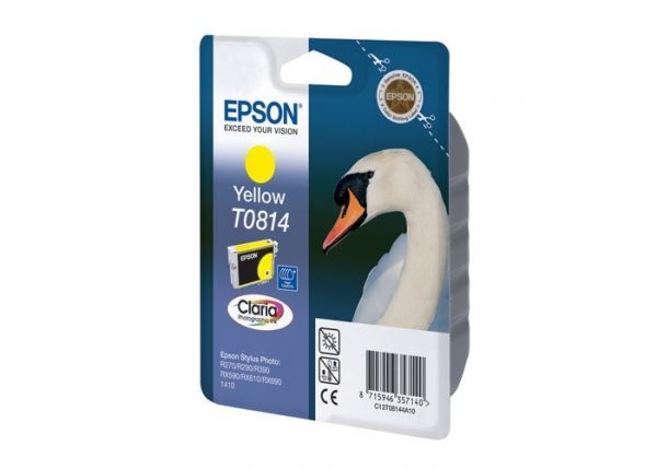 Картридж Epson C13T11144A10 StPhoto R270/ R290/ R390/ RX590/ RX610/ RX690/ 1410 yellow, 11мл