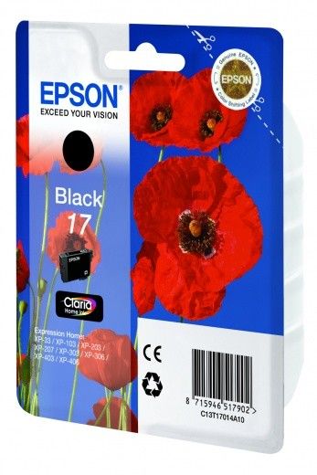 Картридж Epson C13T17014A10 17 XP103/ 203/ 207 black