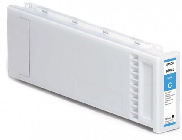 Картридж Epson T6942 SC-T3000/ 5000/ 7000 Cyan,  700мл (C13T694200)