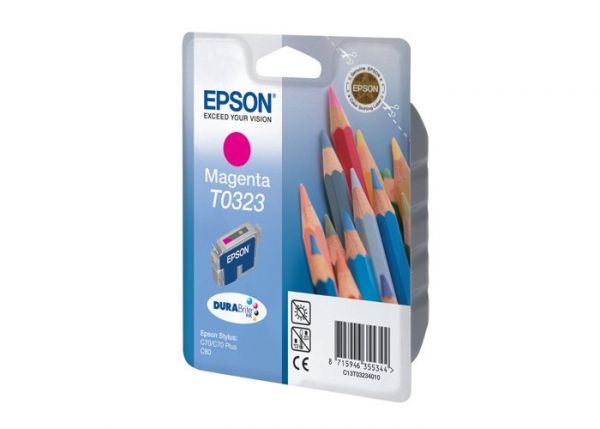 Картридж Epson T032340 StC70/C80 magenta