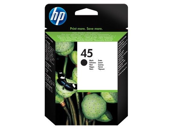 Картридж HP 51645AE No.45 для DJ 850C/1600C, 42 ml, black