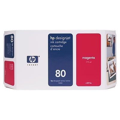 Картридж HP C4847A No 80 Magenta Ink Cartridge, 350ml for HP DJ 1050C/1055CM (C4847A)