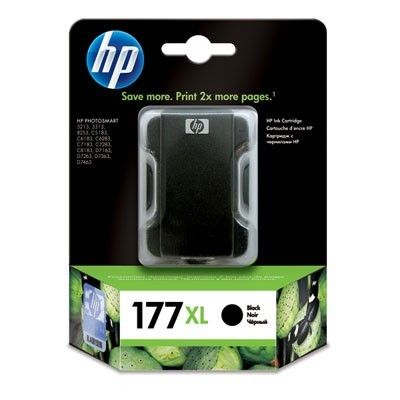 Картридж HP C8719HE 177 Large Black Ink Cartridge with Vivera Ink, 17 ml