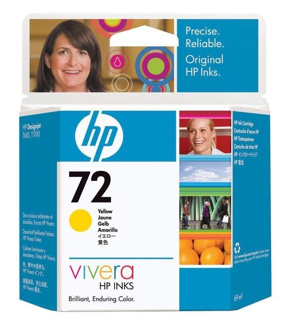 Картридж HP C9400A No.72 DJ T1120 Yellow