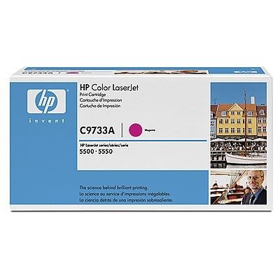 Картридж HP C9733A Color LaserJet 5500/5550 smart print cartridge, magenta, 12 000pages