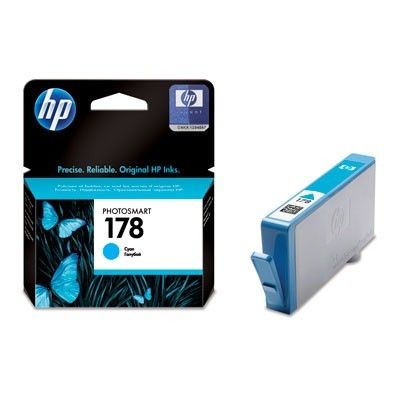 Картридж HP CB318HE 178 Cyan Ink Cartridge,