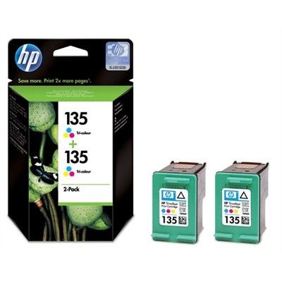 Картридж HP CB332HE No.135 Tri-Colour Print Crtg, 2 шт. C8766HE